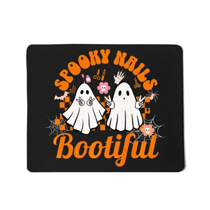 Spooky Nails Bootiful Halloween for Nail Techs Beauticians Premium Mousepad