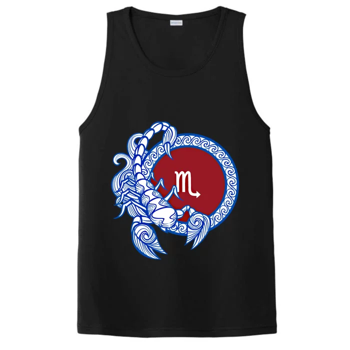 Scorpio November Birthday Gift Zodiac Sign Astrology Gift Performance Tank