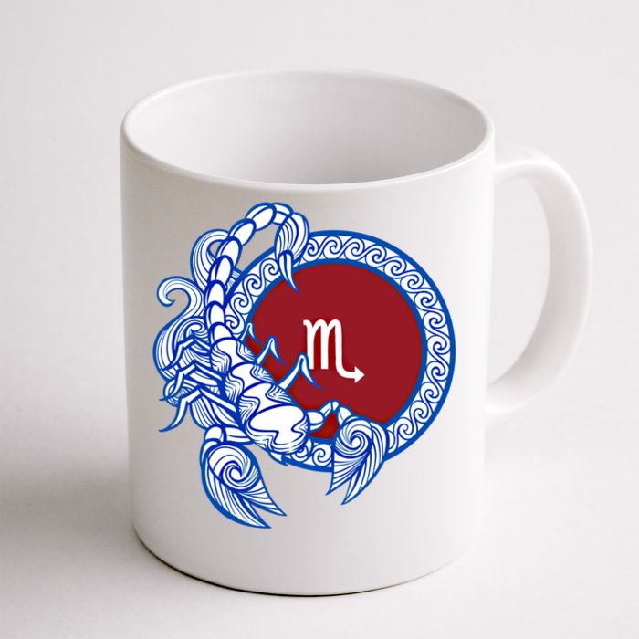 Scorpio November Birthday Gift Zodiac Sign Astrology Gift Front & Back Coffee Mug