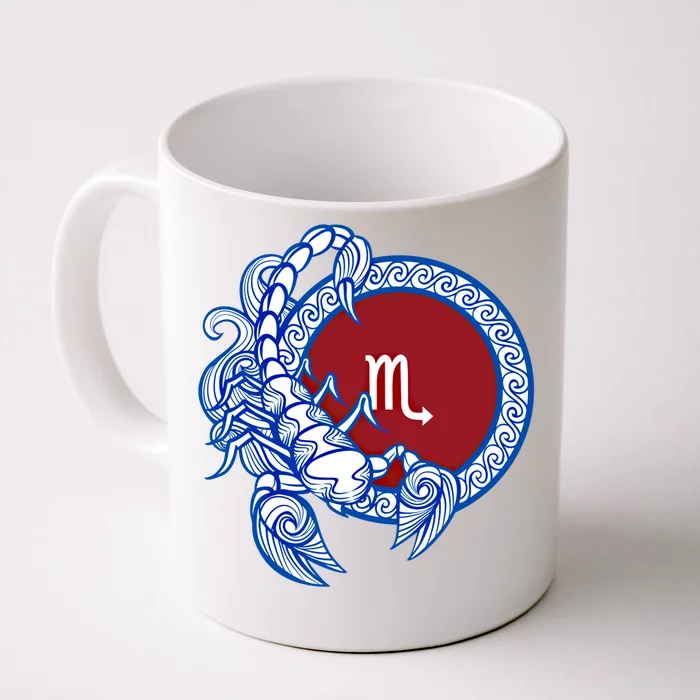 Scorpio November Birthday Gift Zodiac Sign Astrology Gift Front & Back Coffee Mug