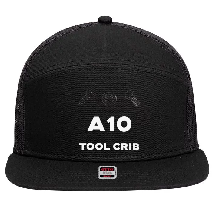 Screw Nut Bolt A10 Tool Crib 7 Panel Mesh Trucker Snapback Hat