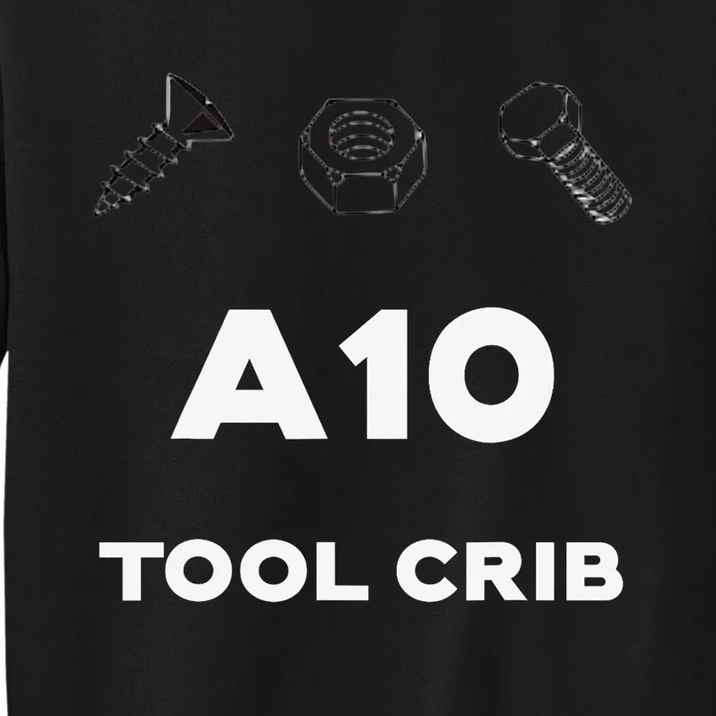 Screw Nut Bolt A10 Tool Crib Tall Sweatshirt