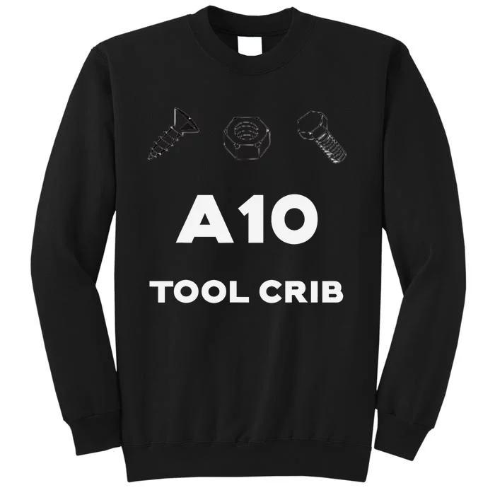 Screw Nut Bolt A10 Tool Crib Tall Sweatshirt