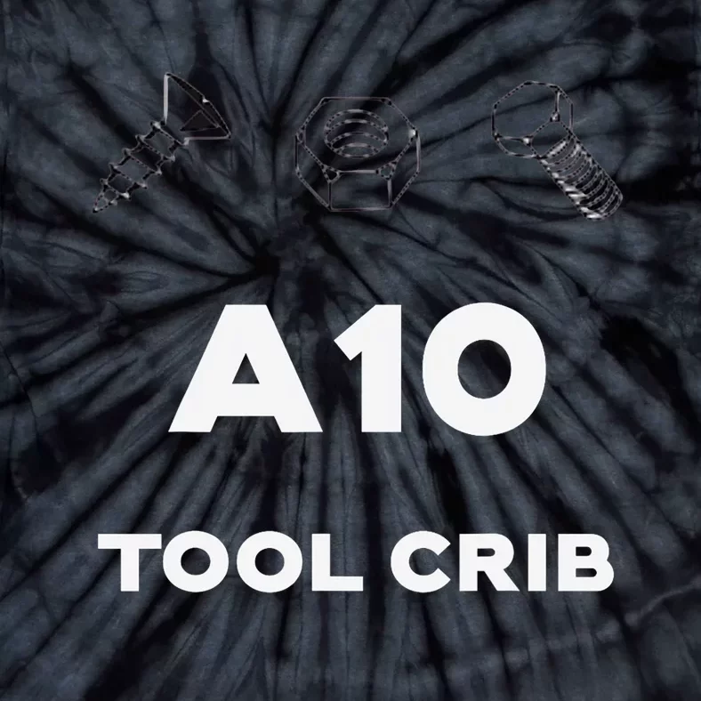 Screw Nut Bolt A10 Tool Crib Tie-Dye T-Shirt