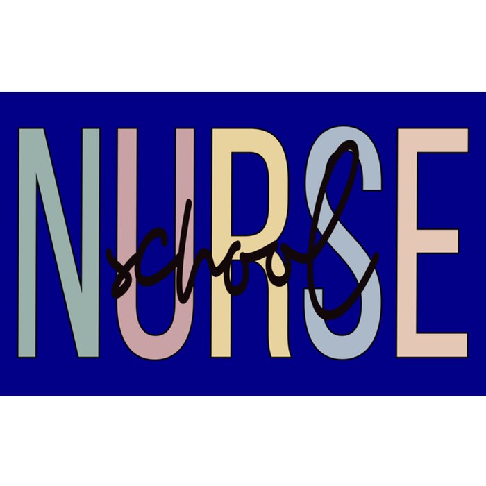 School Nursing Boho School Nurse Gift Bumper Sticker