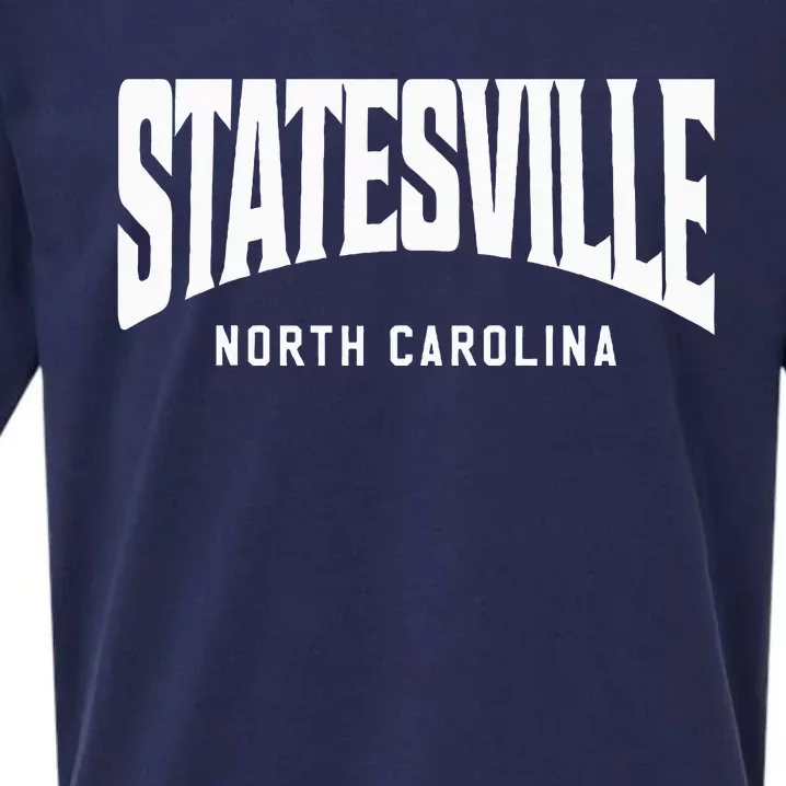 Statesville North Carolina Sueded Cloud Jersey T-Shirt