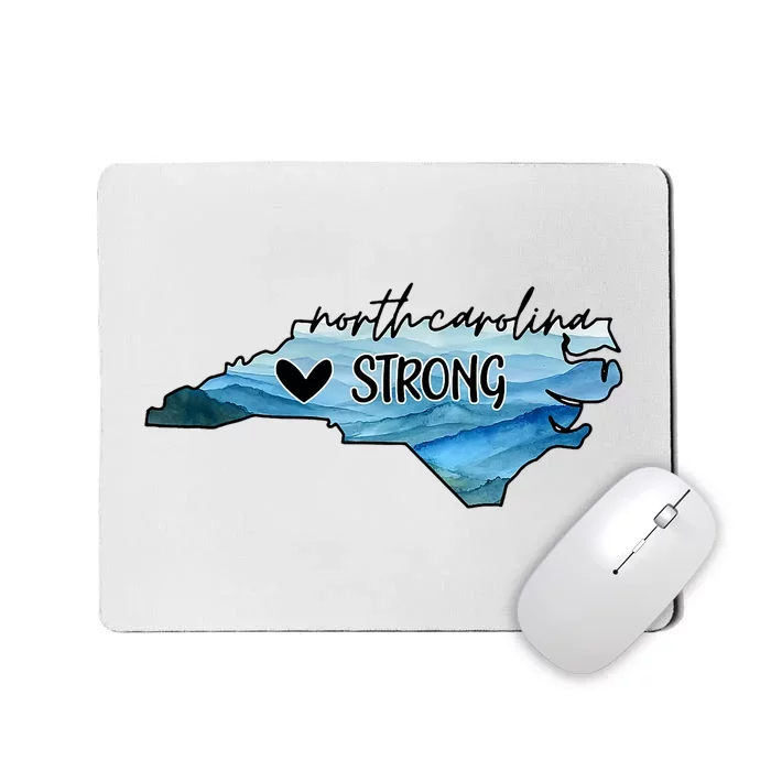 Support North Carolina Stay Western Strong Nc State Mousepad