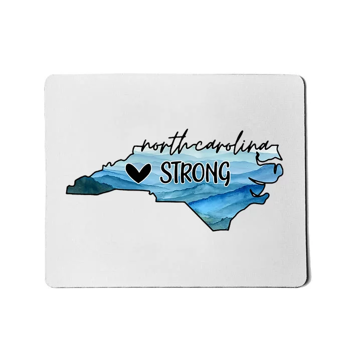 Support North Carolina Stay Western Strong Nc State Mousepad