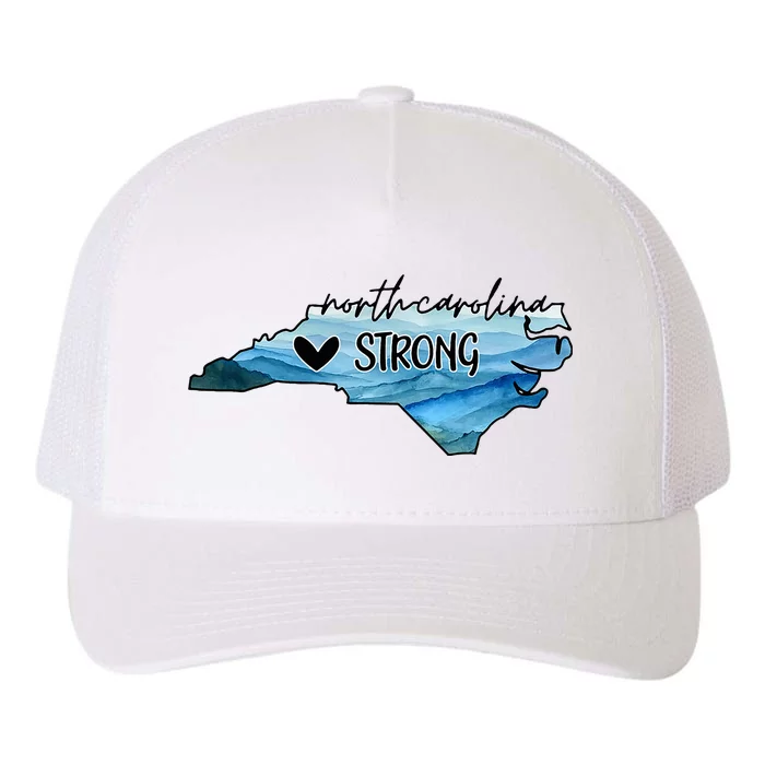 Support North Carolina Stay Western Strong Nc State Yupoong Adult 5-Panel Trucker Hat