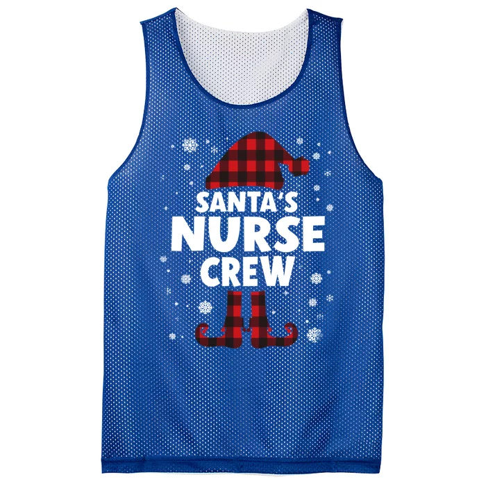 SantaS Nurse Crew Christmas Gift Mesh Reversible Basketball Jersey Tank