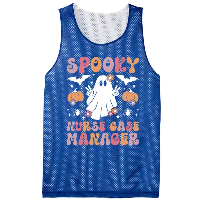 Spooky Nurse Case Ager Halloween Nursing Case Aget Cool Gift Mesh Reversible Basketball Jersey Tank