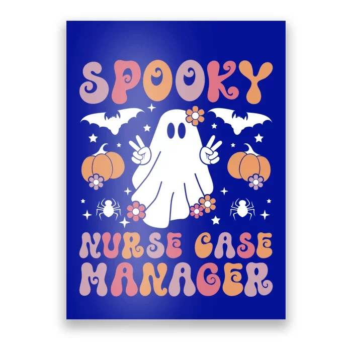 Spooky Nurse Case Ager Halloween Nursing Case Aget Cool Gift Poster