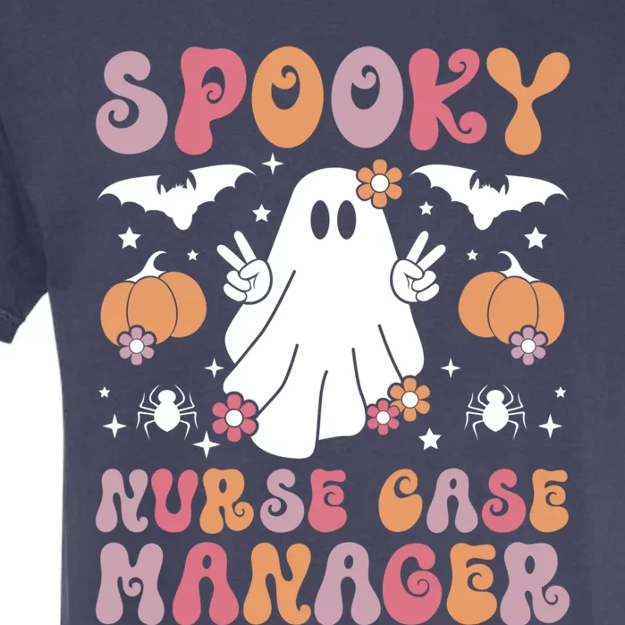 Spooky Nurse Case Ager Halloween Nursing Case Aget Cool Gift Garment-Dyed Heavyweight T-Shirt