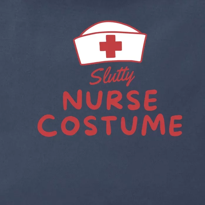 Slutty Nurse Costume Zip Tote Bag