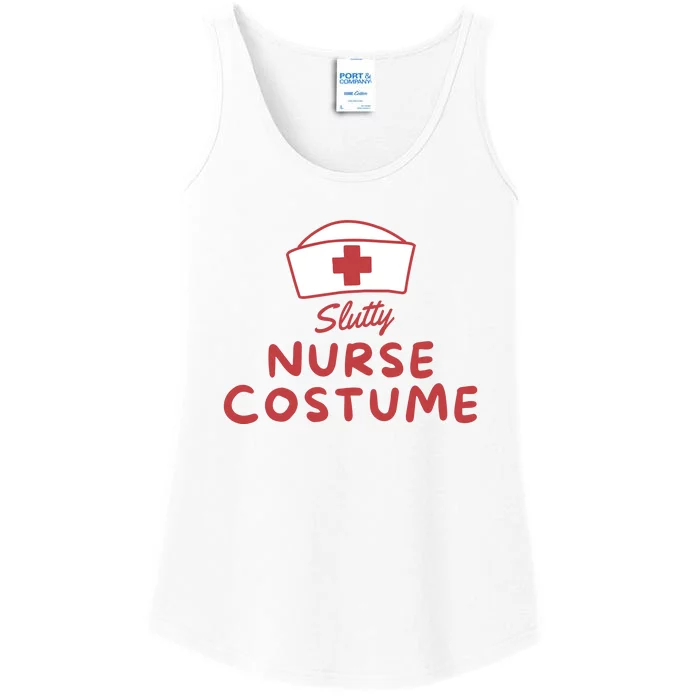 Slutty Nurse Costume Ladies Essential Tank