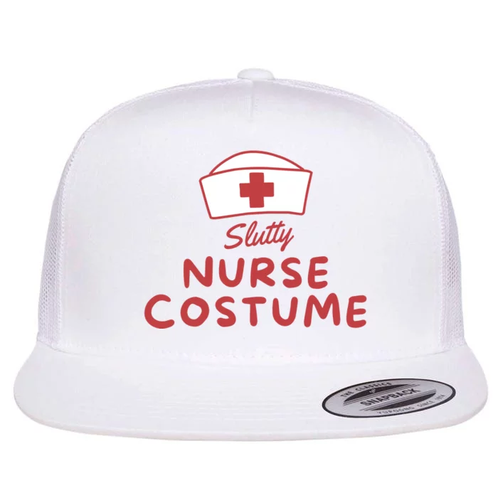 Slutty Nurse Costume Flat Bill Trucker Hat