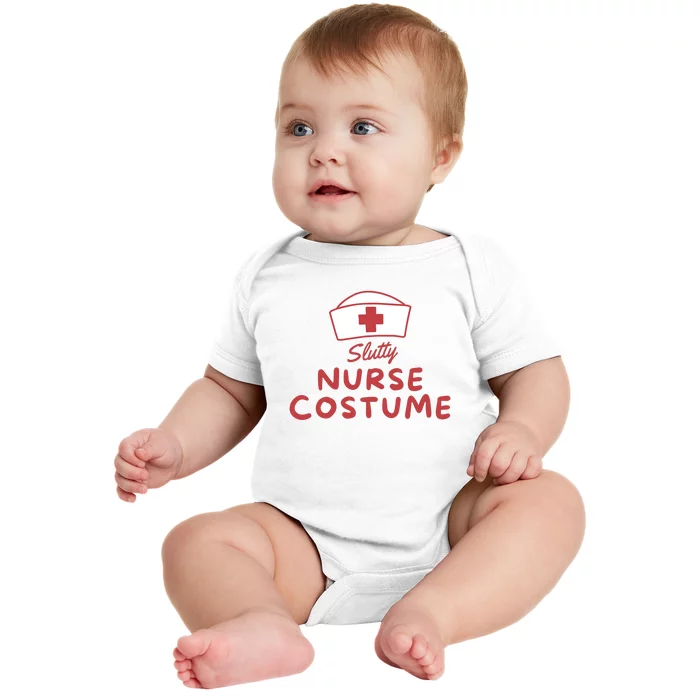 Slutty Nurse Costume Baby Bodysuit