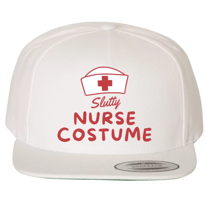 Slutty Nurse Costume Wool Snapback Cap