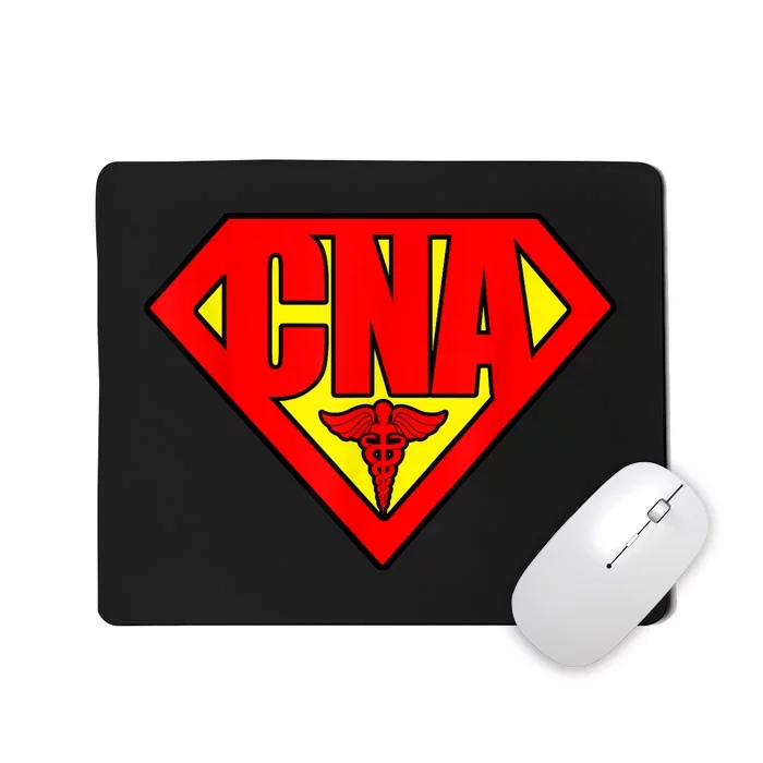 Super Nurse CNA National Nursing Assistants Nurse Hero Mousepad