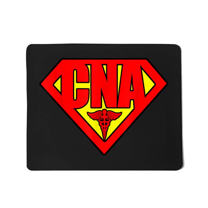 Super Nurse CNA National Nursing Assistants Nurse Hero Mousepad