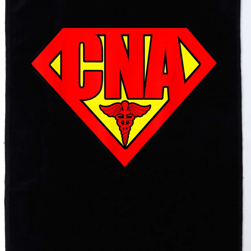 Super Nurse CNA National Nursing Assistants Nurse Hero Platinum Collection Golf Towel