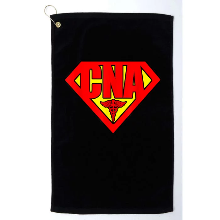 Super Nurse CNA National Nursing Assistants Nurse Hero Platinum Collection Golf Towel