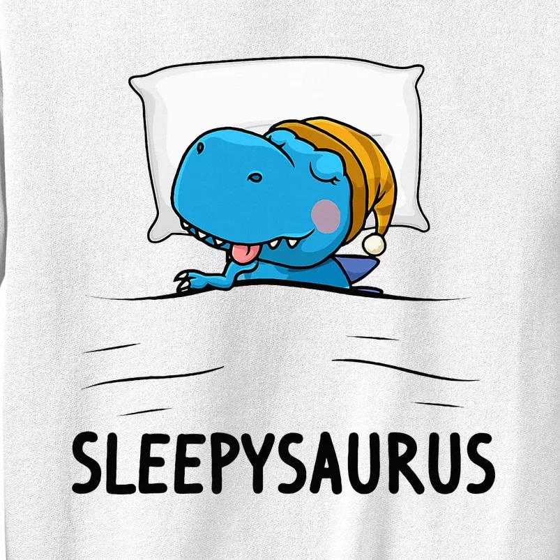 Sleepysaurus Nightgown Cute Dinosaur Pajama for a Cozy Sleep Sweatshirt