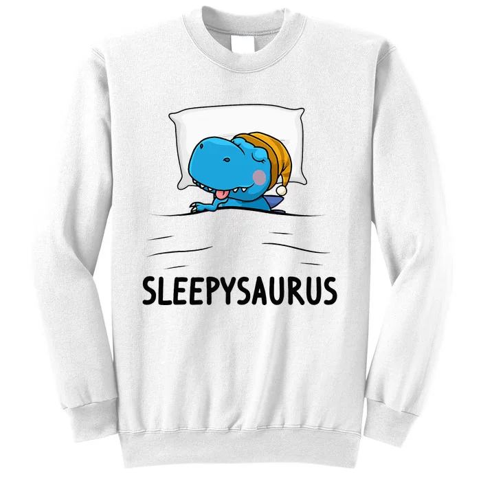 Sleepysaurus Nightgown Cute Dinosaur Pajama for a Cozy Sleep Sweatshirt