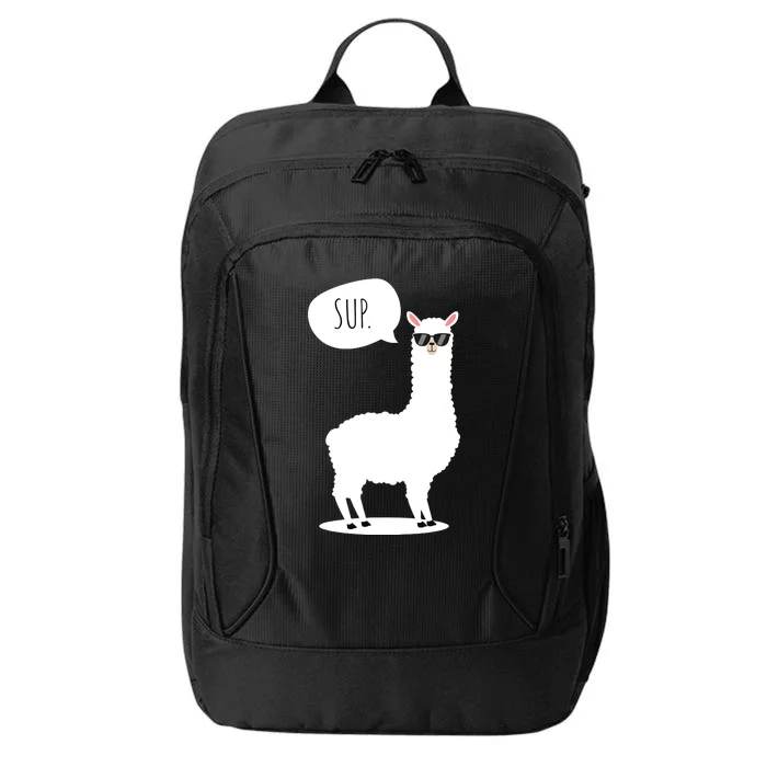 Sup No Drama Llama Alpaca City Backpack