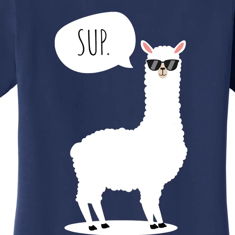 Sup No Drama Llama Alpaca Women's T-Shirt