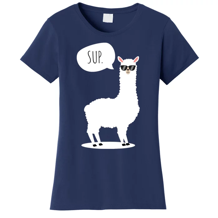 Sup No Drama Llama Alpaca Women's T-Shirt