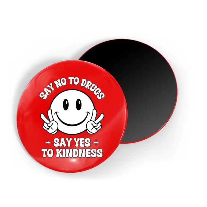 Say Not Drugfree Say Yes To Kindness Red Ribbon Week Magnet