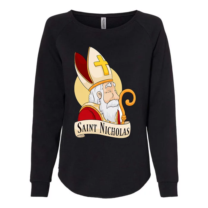 Saint Nicholas Day Sinterklaas Dutch Merry Christmas Womens California Wash Sweatshirt