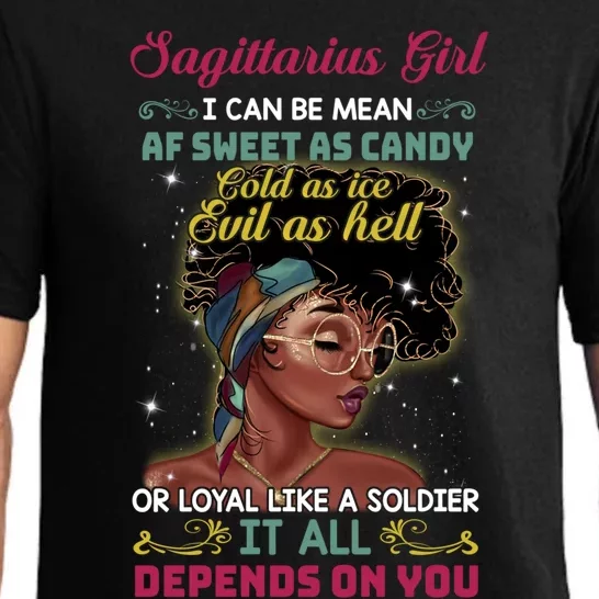 Sagittarius November December Birthday Funny Gift Pajama Set