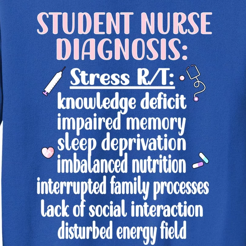 Student Nurse Diagnosis Nursing School Student Nurse Student Great Gift Sweatshirt