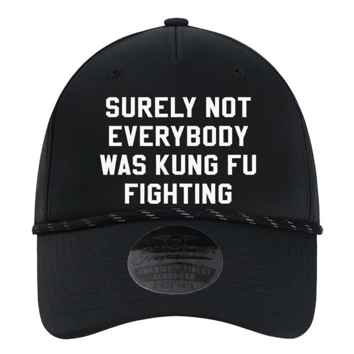 Surely Not Everybody Was Kung Fu Fighting Sarcastic Performance The Dyno Cap