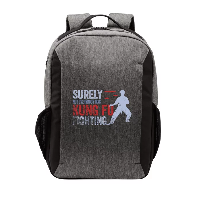 Surely Not Everybody Was Kung Fu Fighting Vector Backpack