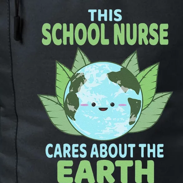 School Nurse Earth Day School Classroom Daily Commute Backpack