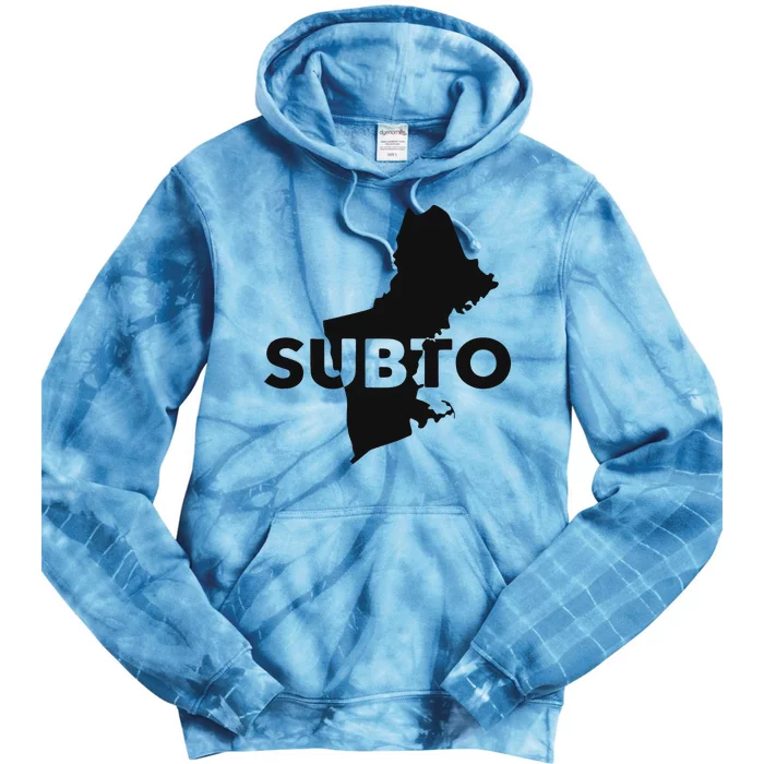 Subto New England Og Logo Tie Dye Hoodie