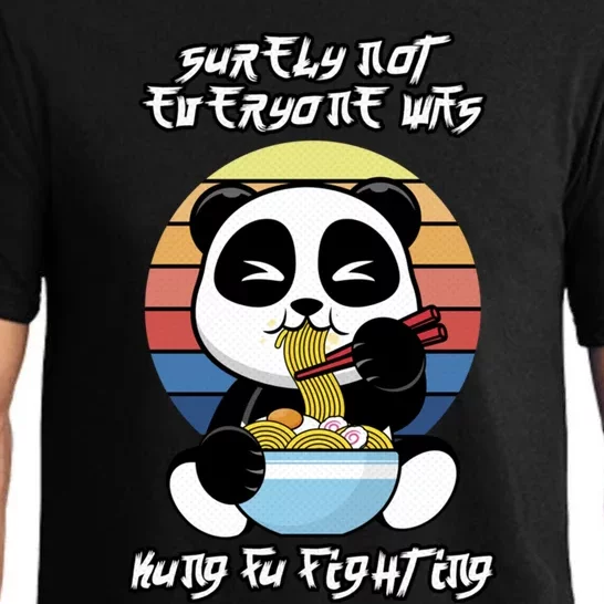 Surely Not Everyone Was Kung Fu Fighting Gift Pajama Set