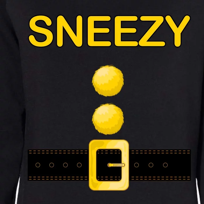 Sneezy Dwarf Costume Womens California Wash Sweatshirt