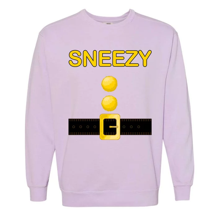 Sneezy Dwarf Costume Garment-Dyed Sweatshirt