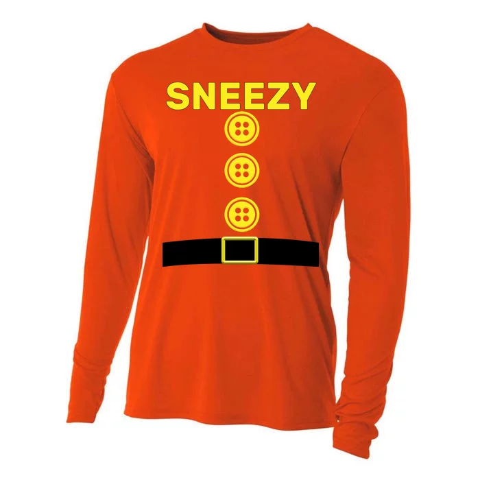 Sneezy Dwarf Halloween Costume Cooling Performance Long Sleeve Crew