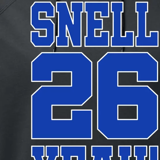 Snell 26 Yeah! Football Performance Fleece Hoodie