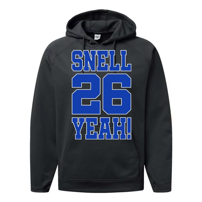 Snell 26 Yeah! Football Performance Fleece Hoodie