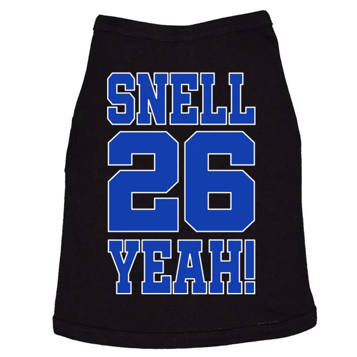 Snell 26 Yeah! Football Doggie Tank