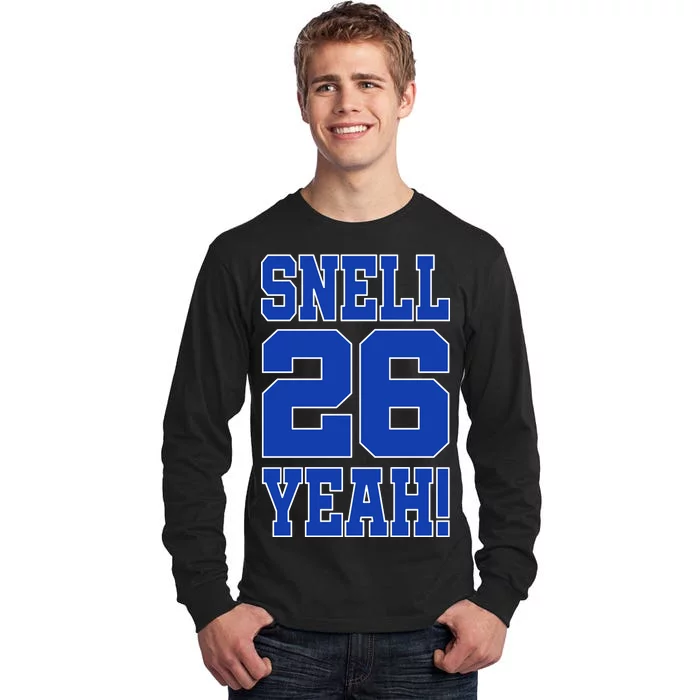 Snell 26 Yeah! Football Tall Long Sleeve T-Shirt