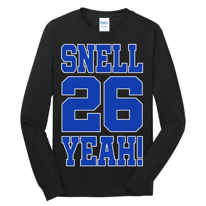 Snell 26 Yeah! Football Tall Long Sleeve T-Shirt