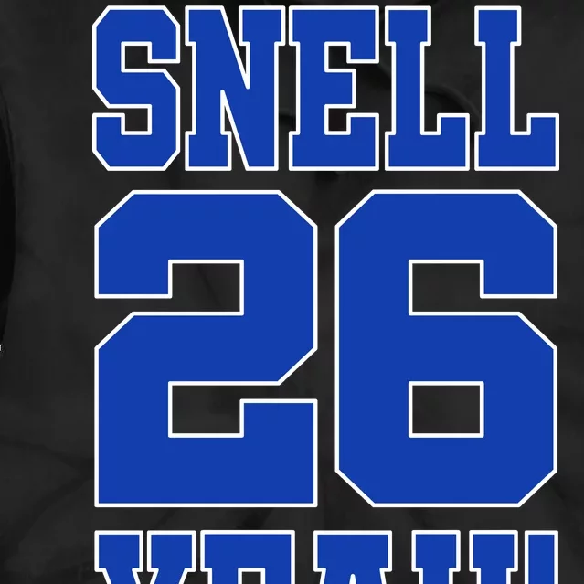 Snell 26 Yeah! Football Tie Dye Hoodie