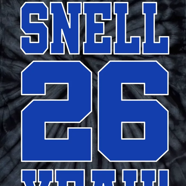 Snell 26 Yeah! Football Tie-Dye T-Shirt